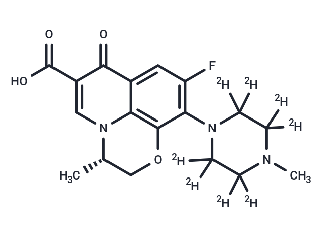 Levofloxacin-d8 Chemical Structure