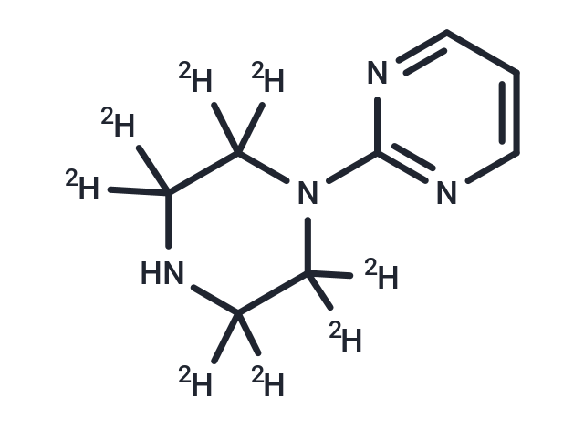 Buspirone EP Impurity A-d8 Chemical Structure