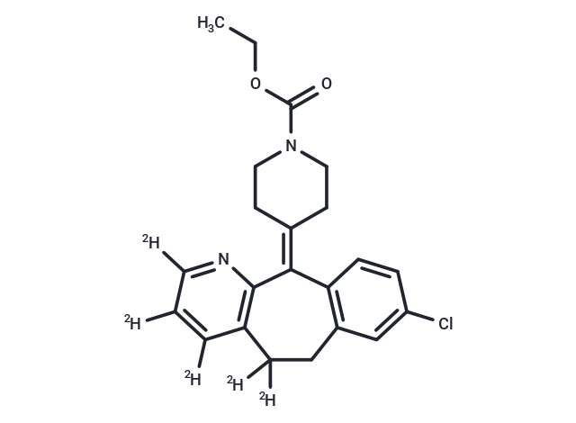 Loratadine-d5 Chemical Structure