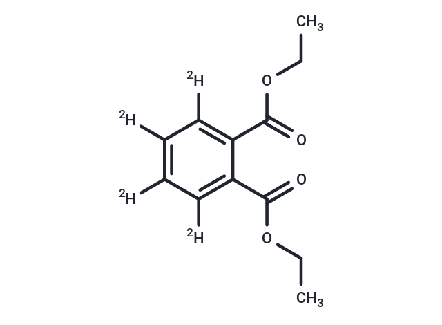 Diethyl Phthalate-d4 Chemical Structure