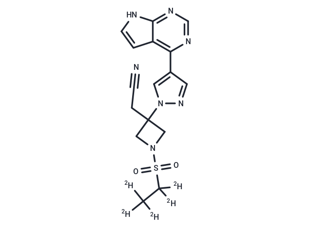 Baricitinib-d5 Chemical Structure