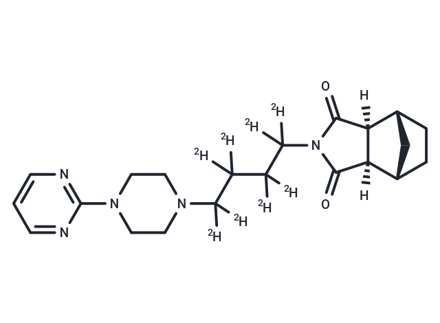 Tandospirone-d8 Chemical Structure