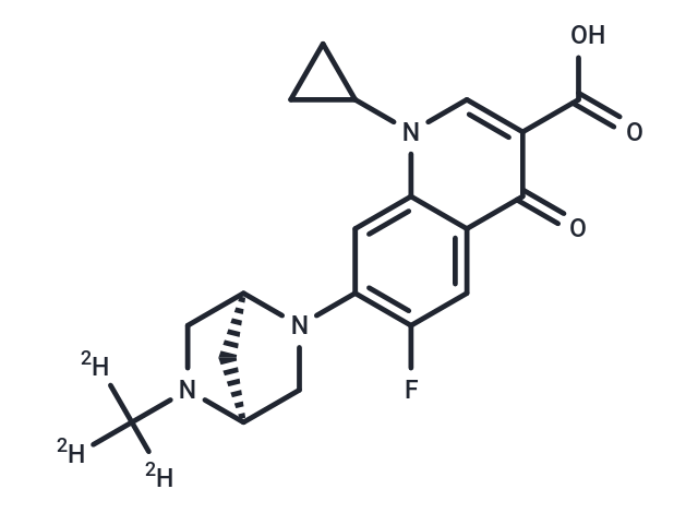 Danofloxacin-d3 Chemical Structure