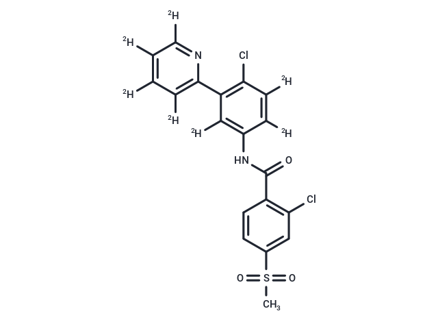 Vismodegib-d7 Chemical Structure