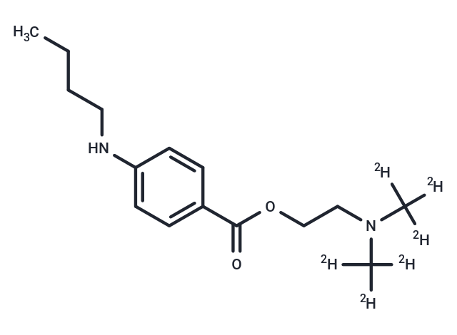 Tetracaine-d6 Chemical Structure