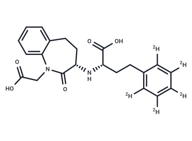 Benazeprilat-d5 Chemical Structure