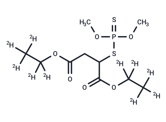 Malathion-d10 Chemical Structure