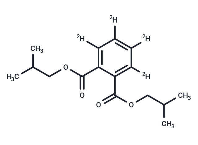 Phthalic acid, bis-isobutyl ester-d4 Chemical Structure