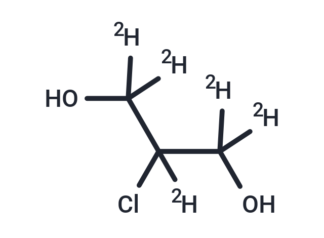 2-Chloro-1,3-propanediol-d5 Chemical Structure