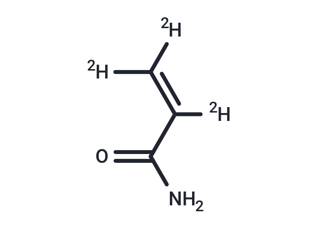 Acrylamide-2,3,3-d3 Chemical Structure