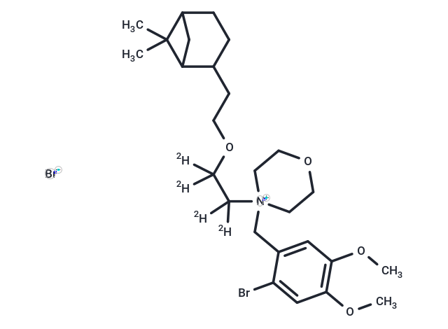 Pinaverium-d4 Bromide (Mixture of Diastereomers) Chemical Structure