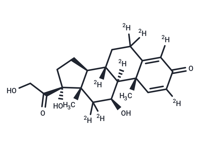 Prednisolone-d8 Chemical Structure
