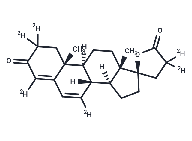 Canrenone-d6 Chemical Structure