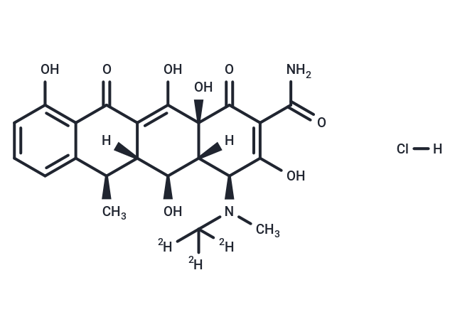Doxycycline-d3 HCl Chemical Structure