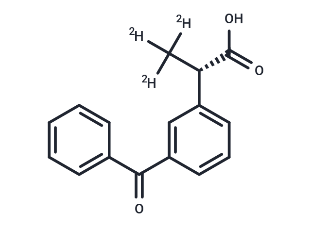 (S)-Ketoprofen-d3 Chemical Structure