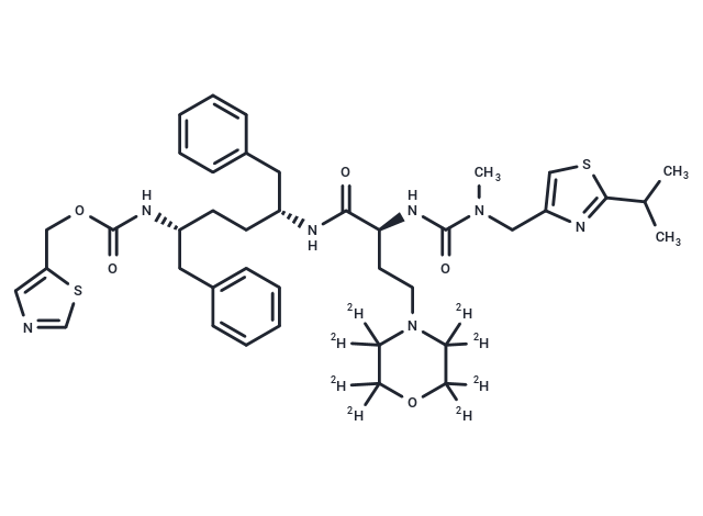 Cobicistat-d8 Chemical Structure