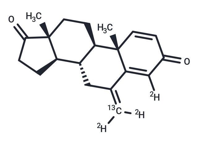TargetMol Chemical Structure Exemestane-13C-d3