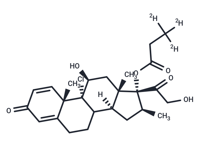 Beclomethasone-17-Monopropionate-d3 Chemical Structure
