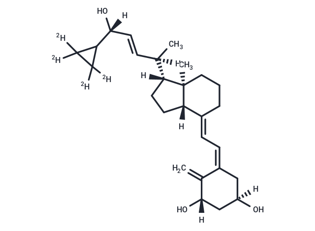 Calcipotriol-d4 Chemical Structure