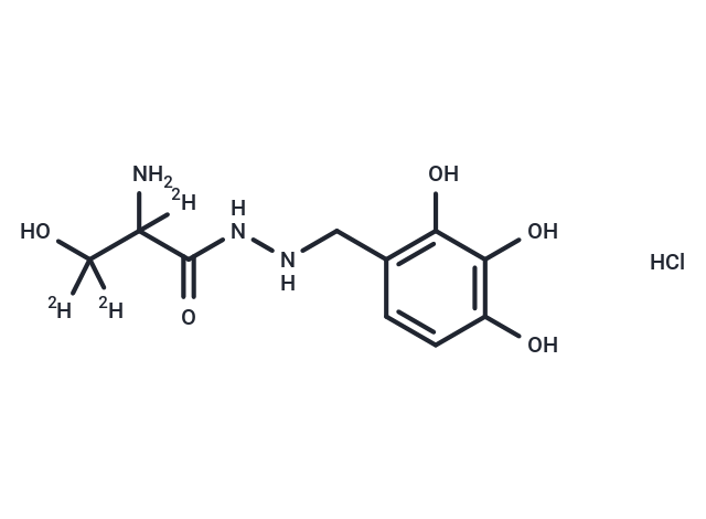 Benserazide-d3 HCl Chemical Structure