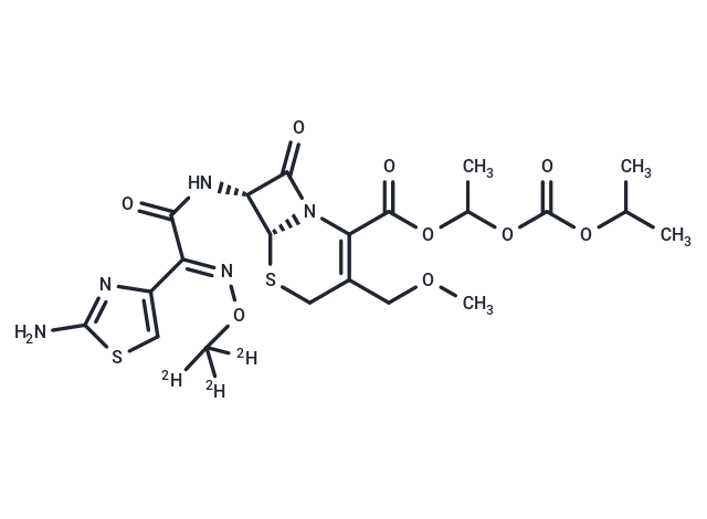 Cefpodoxime proxetil-d3 Chemical Structure