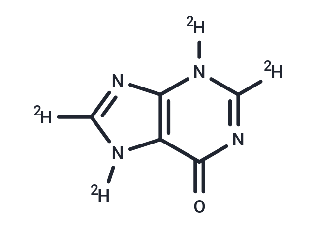 6-Hydroxypurine-d4 Chemical Structure