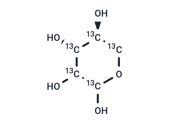 TargetMol Chemical Structure D-arabinose-13C5