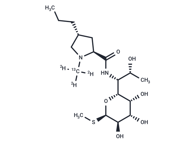TargetMol Chemical Structure Lincomycin-13C-d3