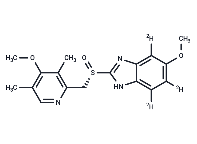 Esomeprazole-d3 Chemical Structure