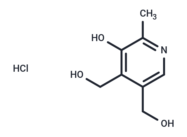 Pyridoxine hydrochloride Chemical Structure