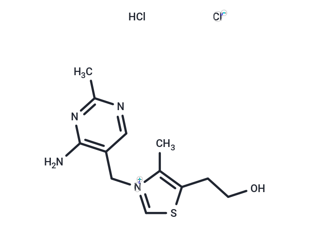 Thiamine hydrochloride Chemical Structure