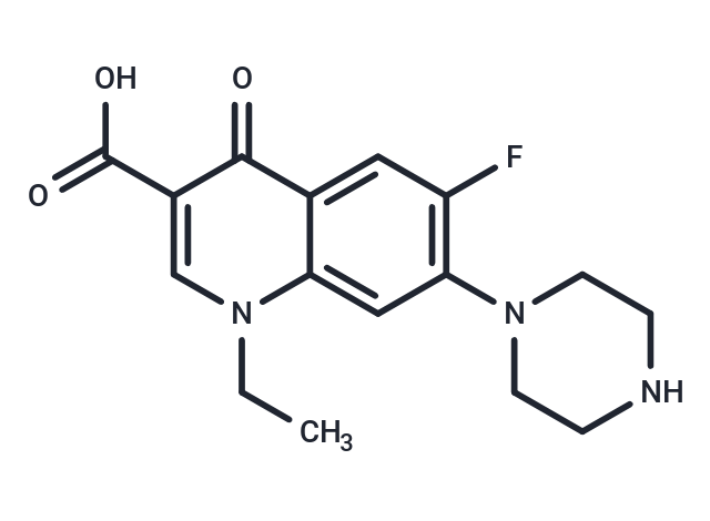 Norfloxacin Chemical Structure