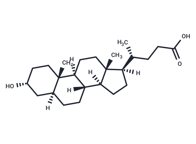 TargetMol Chemical Structure Allolithocholic acid