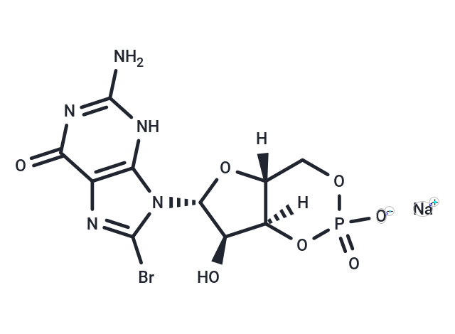 TargetMol Chemical Structure 8-Bromo-cGMP sodium