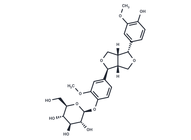 Epipinoresinol-4'-O-β-D-glucoside