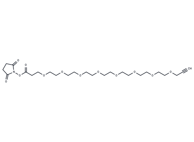 Propargyl-PEG8-NHS ester