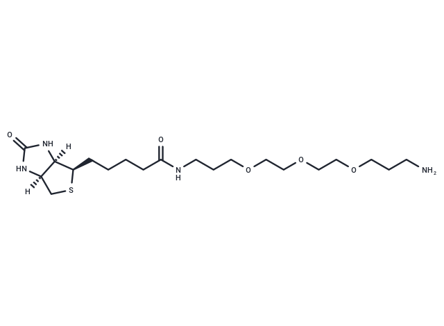 Biotin-PEG3-(CH2)3-NH2 TFA salt