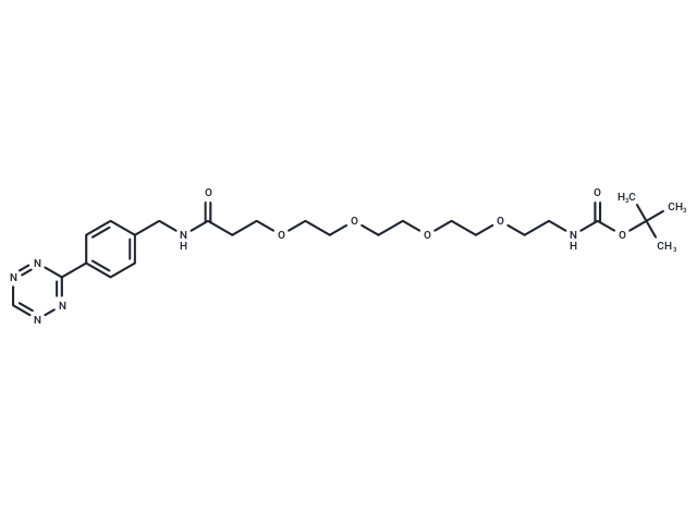 Tetrazine-Ph-NHCO-PEG4-NH-Boc