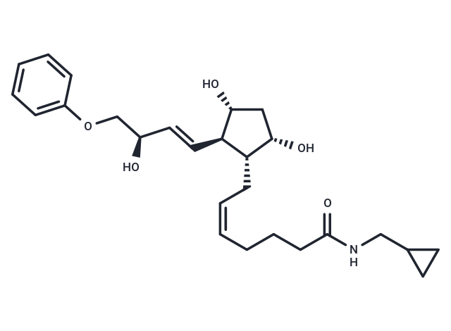 16-phenoxy tetranor Prostaglandin F2α cyclopropyl methyl amide