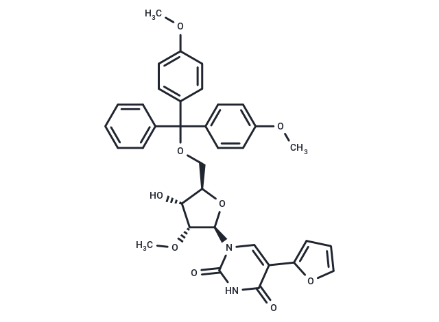 5-Furan-2-yl-2'-O-methyl-5’-O-DMT-uridine