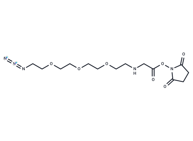 Azido-PEG3-aminoacetic acid-NHS ester