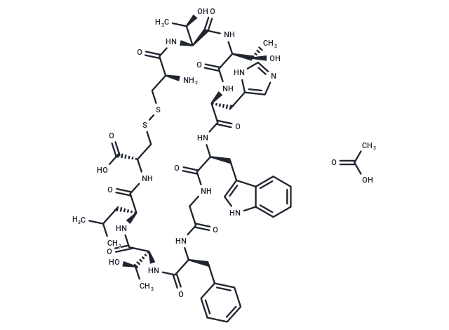 CTTHWGFTLC, CYCLIC acetate(244082-19-7  free base)