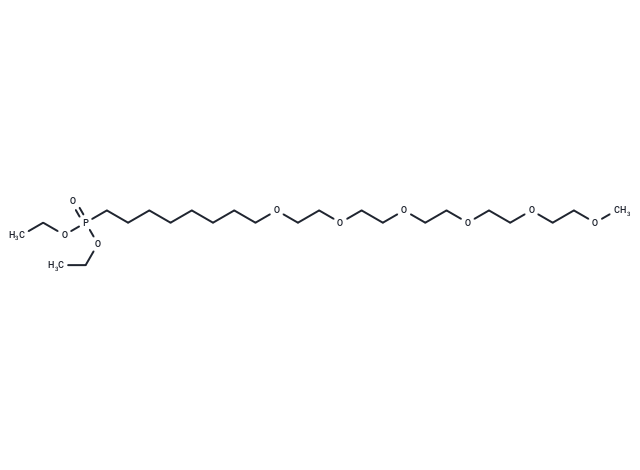 m-PEG6-C6-phosphonic acid ethyl ester