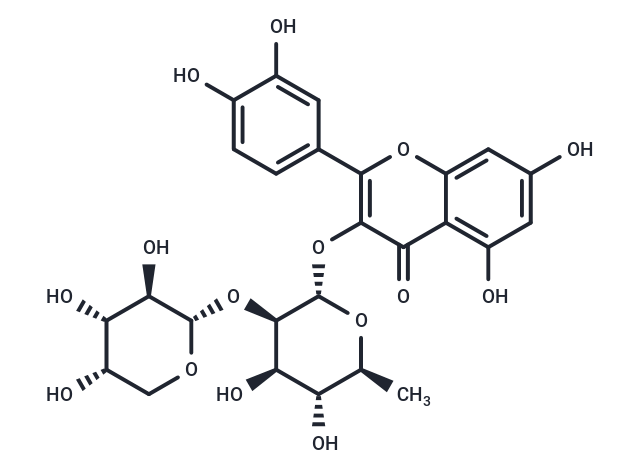 Quercitrin 2''-O-arabinoside