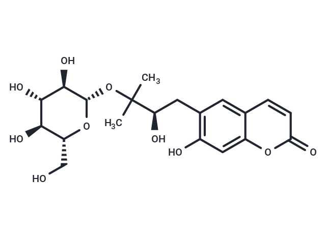 Peucedanol 3'-O-glucoside