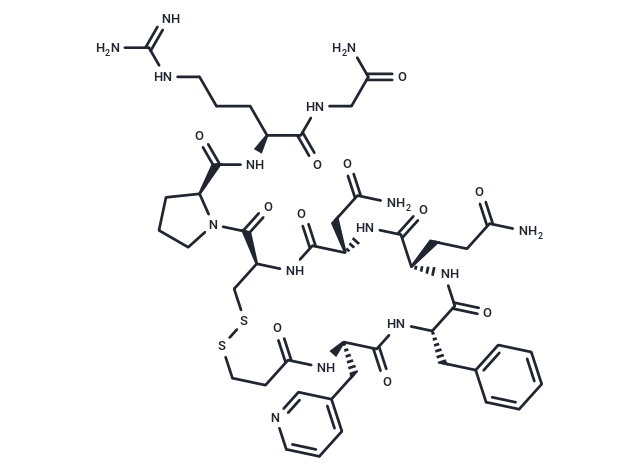 Desamino(D-3-(3′-pyridyl)-Ala2,Arg8)-Vasopressin