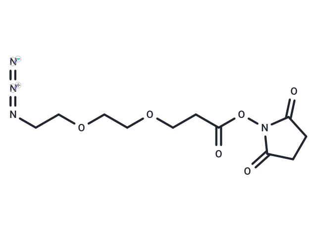 N3-PEG2-C2-NHS ester