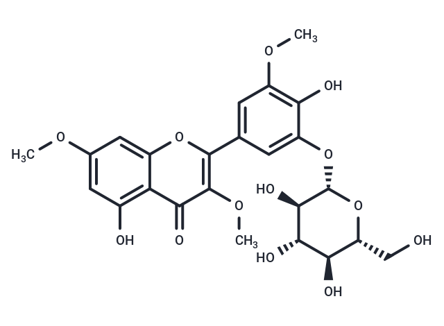 Myricetin 3,7,3'-trimethyl ether 5'-O-glucoside