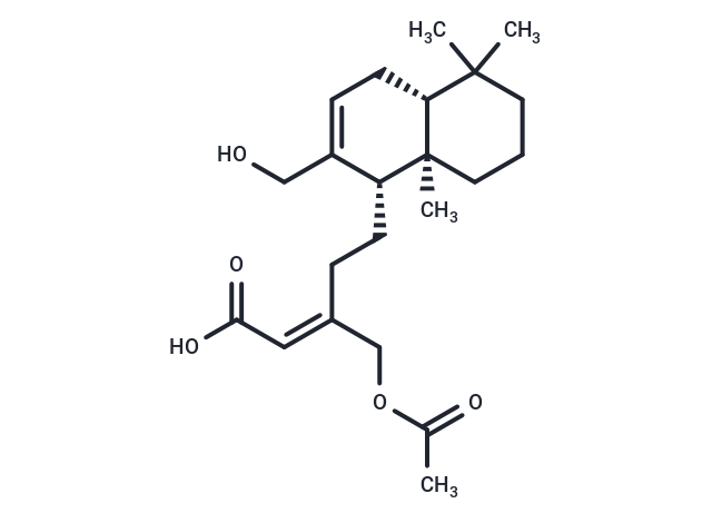 16-Acetoxy-17-hydroxy-7,13Z-labdadien-15-oic acid