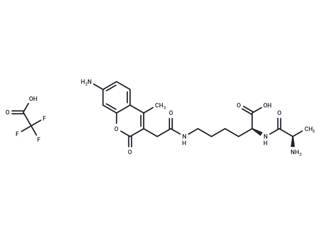 D-Ala-Lys-AMCA TFA (375822-19-8 free base)